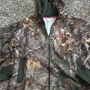 Under Armour  women’s Camo Jacket - Brown and Green